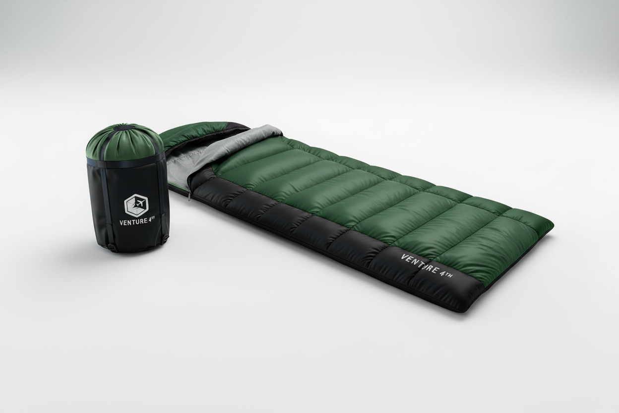 SummerLite Sleeping Bag - Green/Black